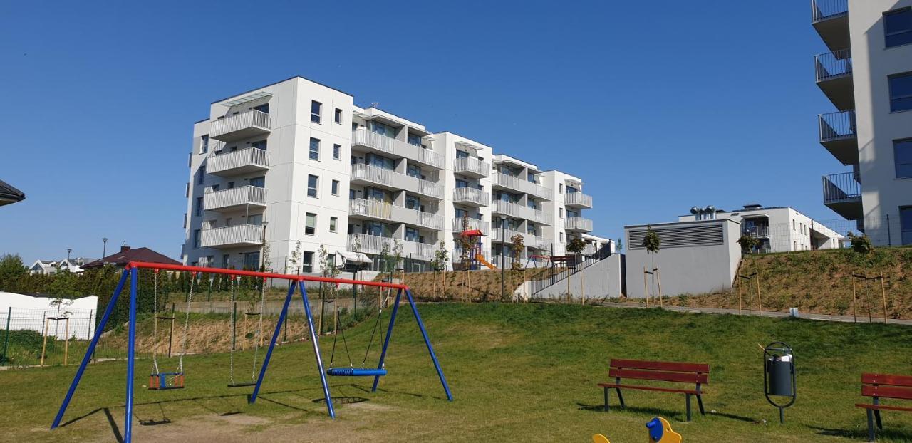 Nowoczesny Apartament Z Garazem Morelova Gdansk Exterior foto